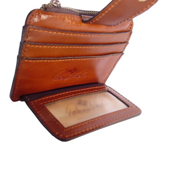 PATRICIA NASH Cassis Prairie Rose Leather Organizer Card Wallet - $49 - Picture 5 of 7